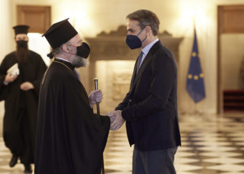 (Φωτ.: ΑΠΕ-ΜΠΕ/ Γραφείο Τύπου του Πρωθυπουργού/ Δημήτρης Παπαμήτσος)