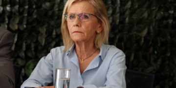 Η Γιώτα Πούλου (φωτ. αρχείου: ΑΠΕ-ΜΠΕ/ Αλέξανδρος Μπελτές)