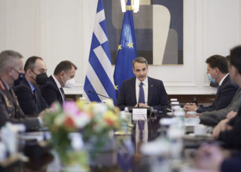 (Φωτ.: Γραφείο Τύπου Πρωθυπουργού / Δημήτρης Παπαμήτσος)