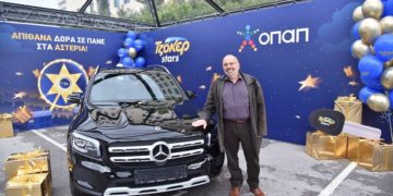 Ιάκωβος Καπότσης, μεγάλος νικητής TZOKEΡ Stars (φωτ.: ΟΠΑΠ)