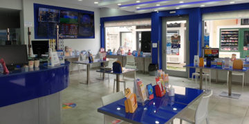 Το κατάστημα ΟΠΑΠ του Νίκου Μαυρομιχάλη στις Σπέτσες