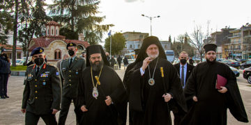 Ο Αρχιεπίσκοπος Ελπιδοφόρος στην Κομοτηνή (φωτ.: xronos.gr)