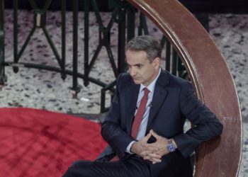 Ο πρωθυπουργός την πρώτη ημέρα εργασιών του συνεδρίου του Οικονομικού ταχυδρόμου «Ο κόσμος που αλλάζει» (φωτ.: EUROKINISSI/ ΒΑΣΙΛΗΣ ΡΕΜΠΑΠΗΣ)