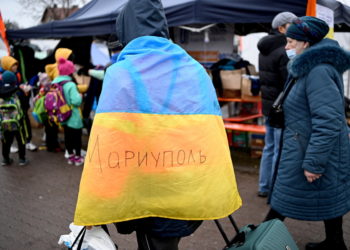 Πρόσφυγες πολέμου (φωτ.: EPA/ Darek Delmanowicz)