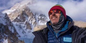 (Φωτ.: Facebook/ Antonis Sykaris - Greek Alpinist)