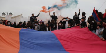 Από τις χθεσινές εκδηλώσεις (φωτ.: Γιάννης Παναγόπουλος/ EUROKINISSI)