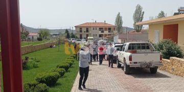 Το σημείο της δολοφονικής επίθεσης στα Δερβενοχώρια Βοιωτίας (φωτ.: tvstar.gr)