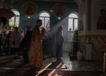 Το Πάσχα στην Ουκρανία (φωτ.: EPA/ Roman Pilipey)