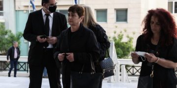 Δίκη στο Μικτό Ορκωτό Εφετείο της Αθήνας για την δολοφονία της νεαρής φοιτήτριας Ελένης Τοπαλούδη, τον Νοέμβριο του 2018 στη Ρόδο, Πέμπτη 12 Μαΐου 2022. Φωτ.: Βασίλης Ρεμπάνης/Eurokinissi)
