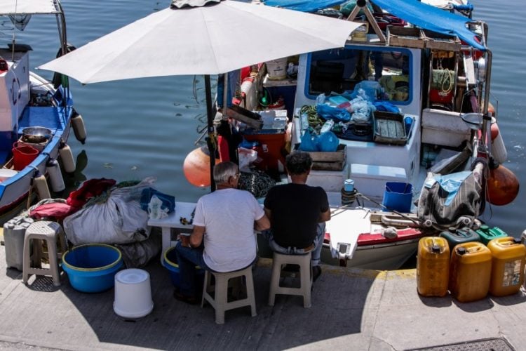 Εικόνα από το Πασαλιμάνι, στον Πειραιά (φωτ.: Αναστάσης Ναρεκιάν/ EUROKINISSI)