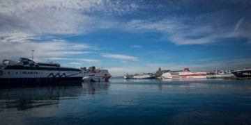 Λήψη από το λιμάνι του Πειραιά (φωτ. αρχείου: EUROKINISSI/ Γιώργος Κονταρίνης)