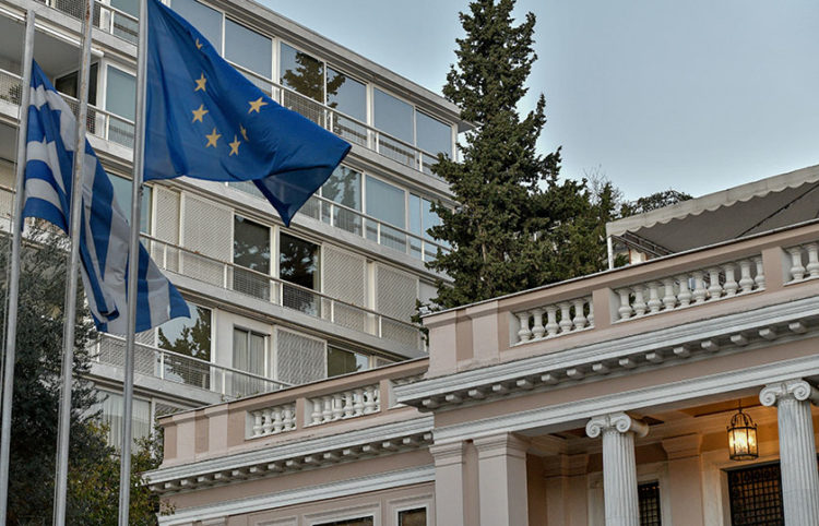 Το Μέγαρο Μαξίμου (φωτ.: EUROKINISSI / Τατιάνα Μπόλαρη)