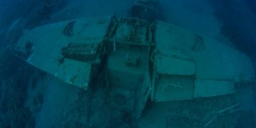 Ατμόπλοιο MINWASKA, Μαράθι Σούδας (Φωτ.: ΑΠΕ-ΜΠΕ)