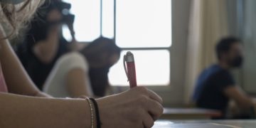 Στιγμιότυπο από Λύκειο του Αμαρουσίου
(φωτ.: EUROKINISSI/Μιχάλης Καραγιάννης)