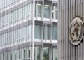 Μέρος της εξωτερικής άποψης της έδρας του ΠΟΥ στη Γενεύη (φωτ. αρχείου: EPA/ Salvatore di Nolfi)