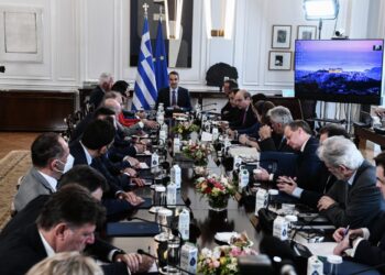 Συνεδρίαση του υπουργικού συμβουλίου, Πέμπτη 28 Ιουλίου 2022. (Φωτ.: Τατίανα Μπόλαρη/Eurokinissi)