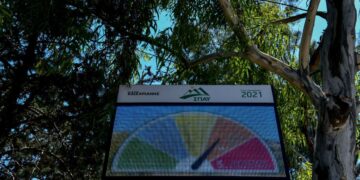 Πολύ υψηλός κίνδυνος πυρκαγιάς στην Αττική (Φωτ.: Τατιάνα Μπόλαρη/Eurokinissi)