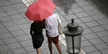 Κακοκαιρία στην πόλη της Θεσσαλονίκης (φωτ. αρχείου: EUROKINISSI / ΜΟΤΙΟΝΤΕΑΜ / Γρηγόρης Σιαμίδης)