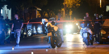 Το σημείο στα Κάτω Πατήσια όπου έπεσαν οι πρώτοι πυροβολισμοί (φωτ.: EUROKINISSI / Βασίλης Ρεμπάπης)