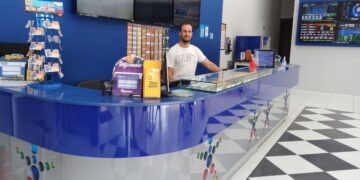 Δημήτρης Παλαμίδας, ιδιοκτήτης του τυχερού καταστήματος ΟΠΑΠ στη Λάρισα