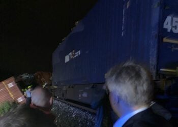 Σύγκρουση δυο τρένων στην Κροατία με τρεις νεκρούς και 11 τραυματίες (Φωτ.: twitter.com/AndrejPlenkovic)