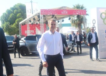 Επίσκεψη του πρωθυπουργού Κυριάκου Μητσοτάκη στο χώρο της 86ης Διεθνούς Έκθεσης Θεσσαλονίκης. Σάββατο 10 Σεπτεμβρίου 2022 ( Φωτ.: Motion Team/Βασίλης Βερβερίδης)