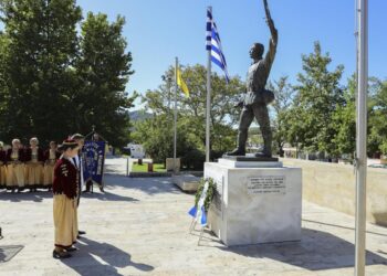 Εκδηλώσεις στη Νέα Φιλαδέλφεια του δήμου Ωραιοκάστρου για την «Ημέρα Μνήμης της Γενοκτονίας των Ελλήνων της Μ. Ασίας» (Φωτ.: Γραφείο Τύπου Δήμου Ωραιοκάστρου)