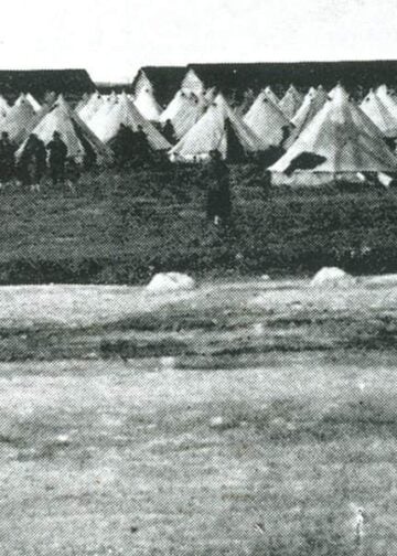 1923. Προσφυγικός καταυλισμός Καλαμαριάς (πηγή: ΙΑΠΕ/ Συλλογή Άννας Θεοφυλάκτου)
