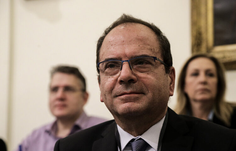 Ο πρόεδρος της Αρχής Διασφάλισης του Απορρήτου των Επικοινωνιών Χρήστος Ράμμος (φωτ.: 
EUROKINISSI / Γιάννης Παναγόπουλος)