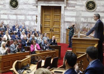 Συνεδρίαση της Κοινοβουλευτικής Ομάδας της Νέας Δημοκρατίας, Τρίτη 4 Οκτωβρίου 2022. (Φωτ.: Eurokinissi/Γιώργος Κονταρίνης)