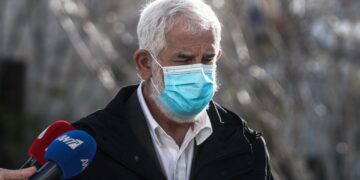 Δίκη του ηθοποιού Πέτρου Φιλιππίδη, στο Μικτό Ορκωτό Δικαστήριο της Αθήνας, Παρασκευή 25 Νοεμβρίου 2022. (Φωτ.: Eurokinissi/Σωτήρης Δημητρόπουλος)