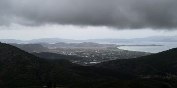 Κακοκαιρία «Eva» στην Αττική (Φωτ.: Eurokinissi/Μιχάλης Καραγιάννης)