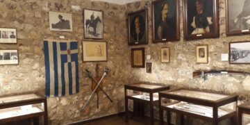 Άποψη από το εσωτερικό της οικίας (φωτ.: ΑΠΕ-ΜΠΕ/ Μαίρη Τζώρα)