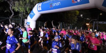 Η διαδρομή Universities 10km Night Run OPAP