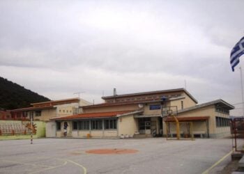 Το Γυμνάσιο με λυκειακές τάξεις του Νικηφόρου Δράμας όπου φοιτά ο ταλαντούχος μαθητής (φωτ.: Facebook.com/Γυμνάσιο-Λύκειο Νικηφόρου)