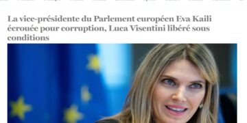 Πρώτη είδηση στη διαδικτυακή έκδοση της εφημερίδας Le Soir η σύλληψη της Εύας Καϊλή