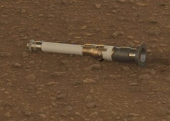 Το πρώτο δείγμα από τη NASA	
(πηγή: NASA-JPL-Caltech-MSSS)