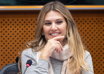 Η Εύα Καϊλή στο Ευρωπαϊκό Κοινοβούλιο (φωτ.: European Parliament)