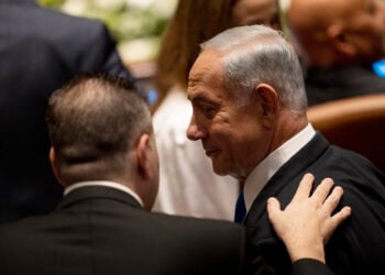 O εντολοδόχος πρωθυπουργός του Ισραήλ Μπενιαμίν Νετανιάχου (φωτ.: EPA / Maya Alleruzzo / POOL)