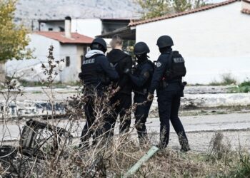 Σε συλλήψεις και προσαγωγές κατοίκων του καταυλισμού Ρομά στα Νεόκτιστα Ασπροπύργου προχώρησε η ΕΛΑΣ (φωτ.: EUROKINISSI / Μιχάλης Καράγιαννης)