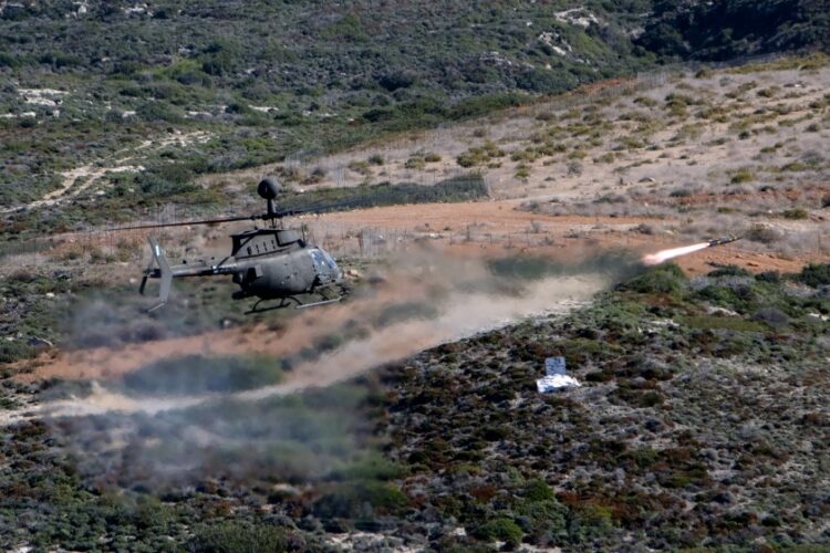 Η άσκηση έλαβε χώρα από τις 30 Νοεμβρίου έως σήμερα στην περιοχή ευθύνης της 95 Ανώτερης Διοίκησης Ταγμάτων Εθνοφυλακής (φωτ. Eurokinissi)