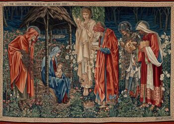 Edward Burne-Jones, «The Adoration of the Magi» (πηγή: Google Cultural Institute / commons.wikimedia.org)