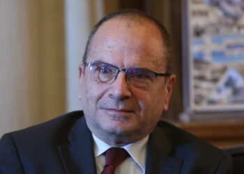Ο πρόεδρος της Αρχής Διασφάλισης του Απορρήτου των Επικοινωνιών Χρήστος Ράμμος (Φωτ. αρχείου: ΑΠΕ-ΜΠΕ/Γιώργος Βιτσαράς)