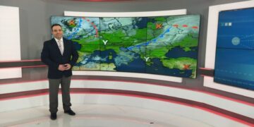 Ο μετεωρολόγος του OPEN Κλέαρχος Μαρουσάκης (πηγή: facebook.com/klearhos.marousakis)