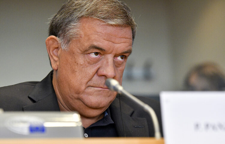 Ο Αντώνιο Παντσέρι σε εκδήλωση του Ευρωπαϊκού Κοινοβουλίου του 2018 (φωτ.: Ευρωπαϊκό Κοινοβούλιο)