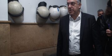 Ο υπουργός Προστασίας του Πολίτη Τάκης Θεοδωρικάκος ζήτησε την άμεση διερεύνηση των ισχυρισμών του δημοσιεύματος από την υπηρεσία Εσωτερικών Υποθέσεων και την Εισαγγελία Πρωτοδικών Αθηνών (φωτ.: EUROKINISSI/Γιάννης Παναγόπουλος)