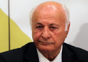 Ο δημοσιογράφος και πολιτικός Γιώργος Ρωμαίος (φωτ. αρχείου: ΑΠΕ-ΜΠΕ/Αλέξανδρος Βλάχος)