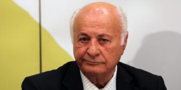 Ο δημοσιογράφος και πολιτικός Γιώργος Ρωμαίος (φωτ. αρχείου: ΑΠΕ-ΜΠΕ/Αλέξανδρος Βλάχος)