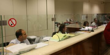 Γκισέ τράπεζας (Φωτ. αρχείου: Eurokinissi/Χρήστος Μπόνης)