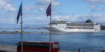 Το λιμάνι της Κέρκυρας (φωτ.: EUROKINISSI)